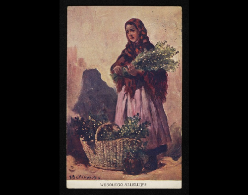 Świąteczna kartka pocztowa